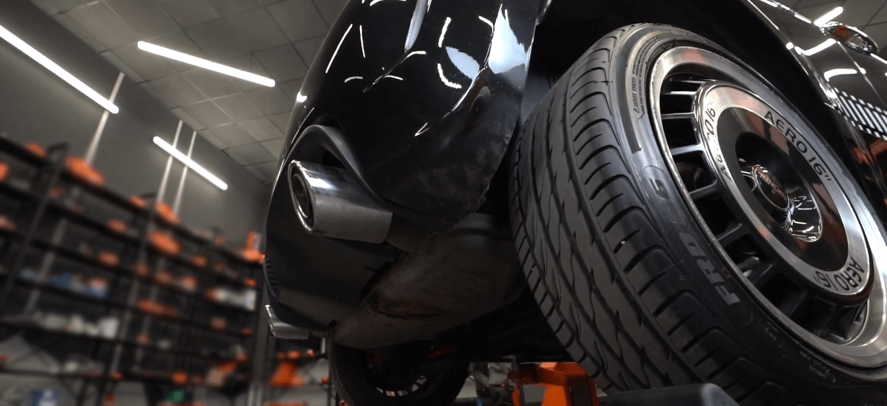 Как заменить задние пружины подвески на FIAT 500 ABARTH (312)