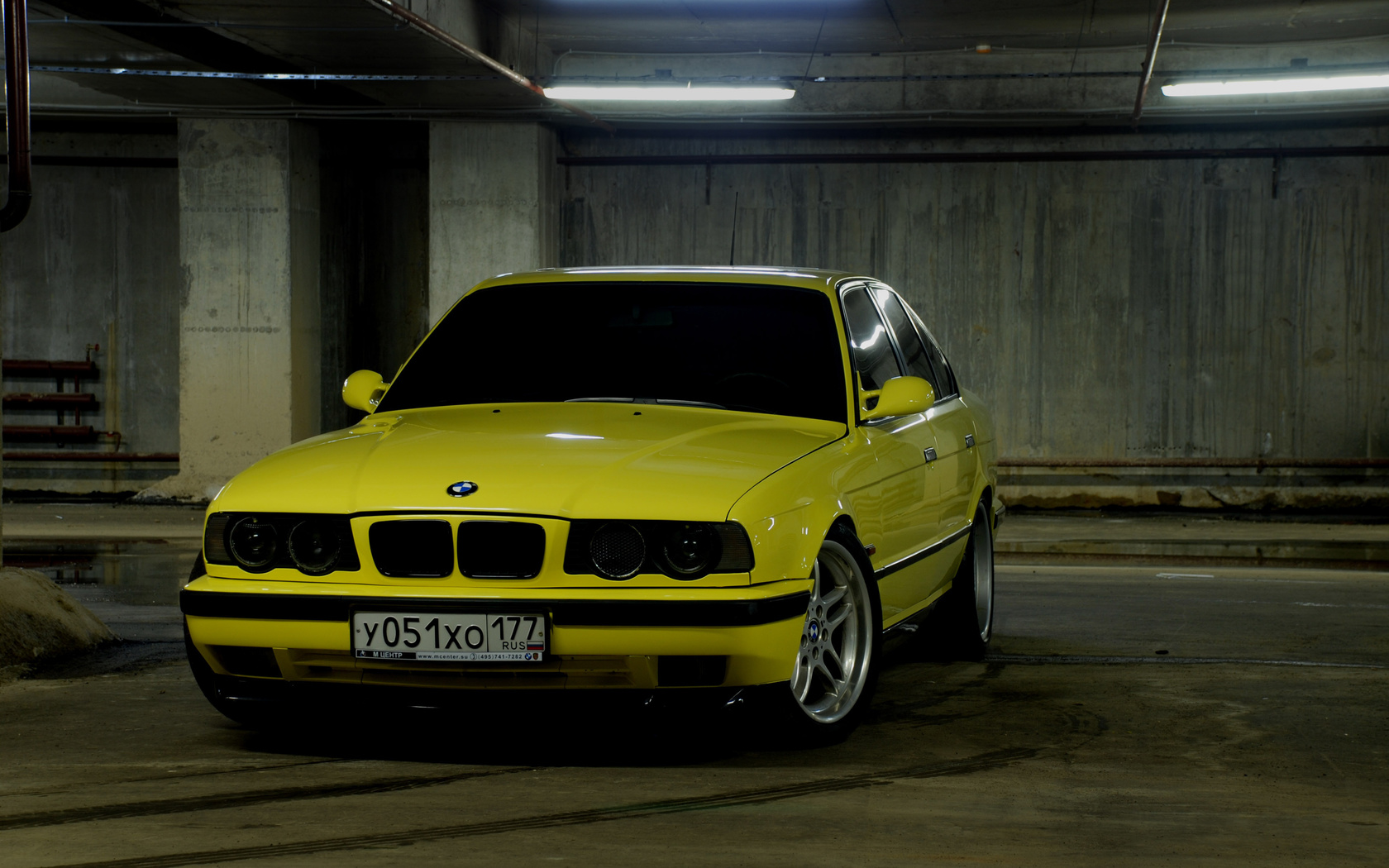 Красивые обои на рабочий стол BMW e34 - Автопортал 100.ks.ua