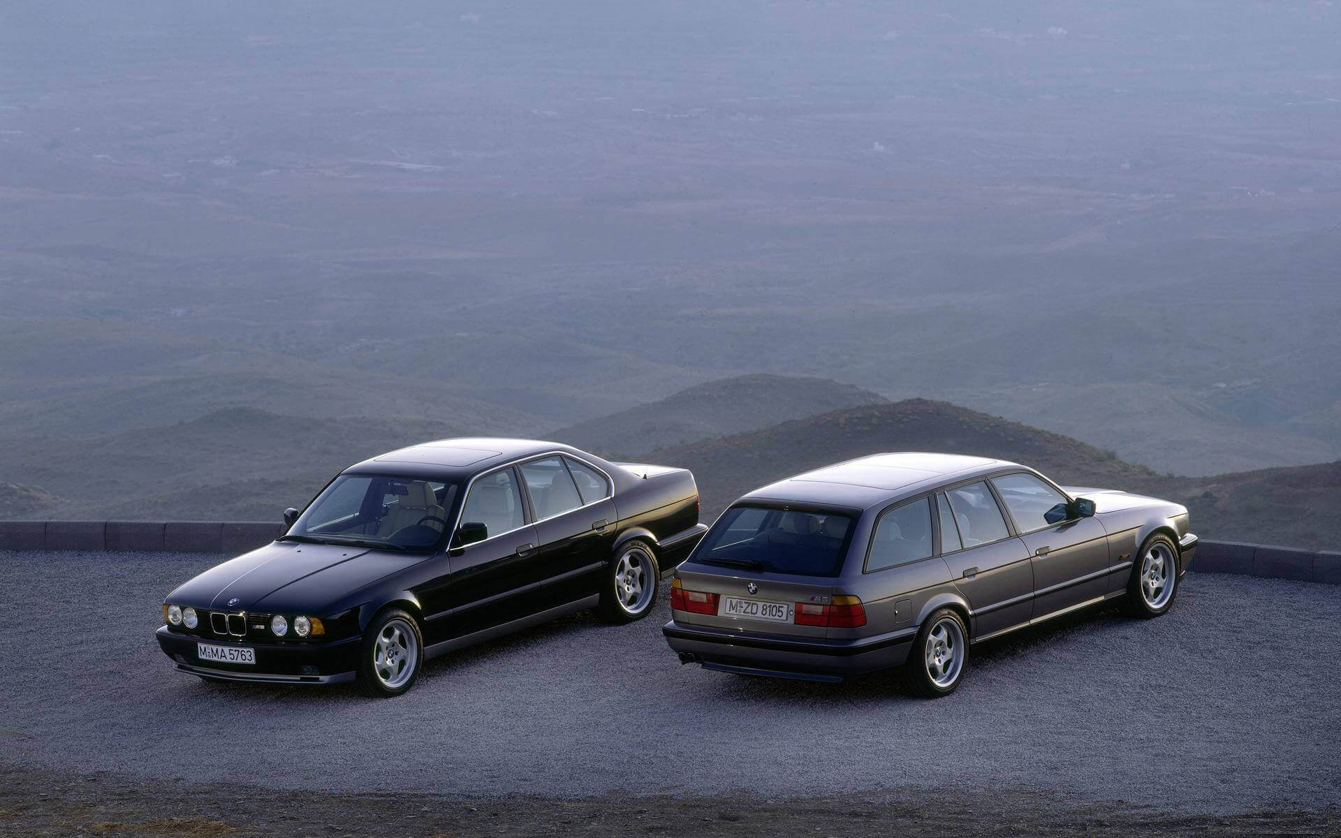 Красивые обои на рабочий стол BMW e34 - Автопортал 100.ks.ua